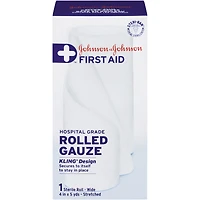 Gaze en rouleau flexible, premiers soins, 10 cm x 4,5 m