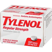 Regular Strength Pain Relief Acetaminophen 325mg