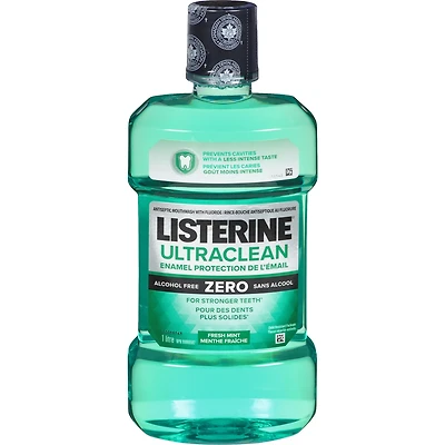Listerine Ultraclean Enamel Protection, Antiseptic Mouthwash 1L