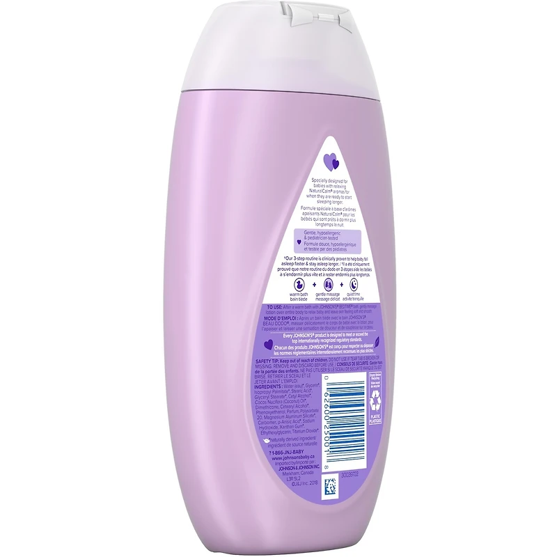 Johnson's Baby Bedtime Moisturizing Lotion and Cream for Dry Skin 400mL