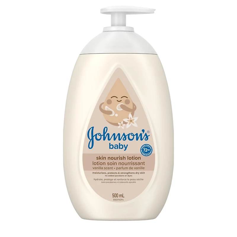 Baby Lotion for Dry Skin, Skin Nourish Vanilla Oat