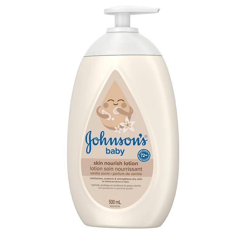 Baby Lotion for Dry Skin, Skin Nourish Vanilla Oat