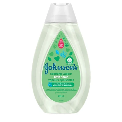 Johnson's Bain vapeurs apaisantes avec eucalyptus, pour bébés 400mL