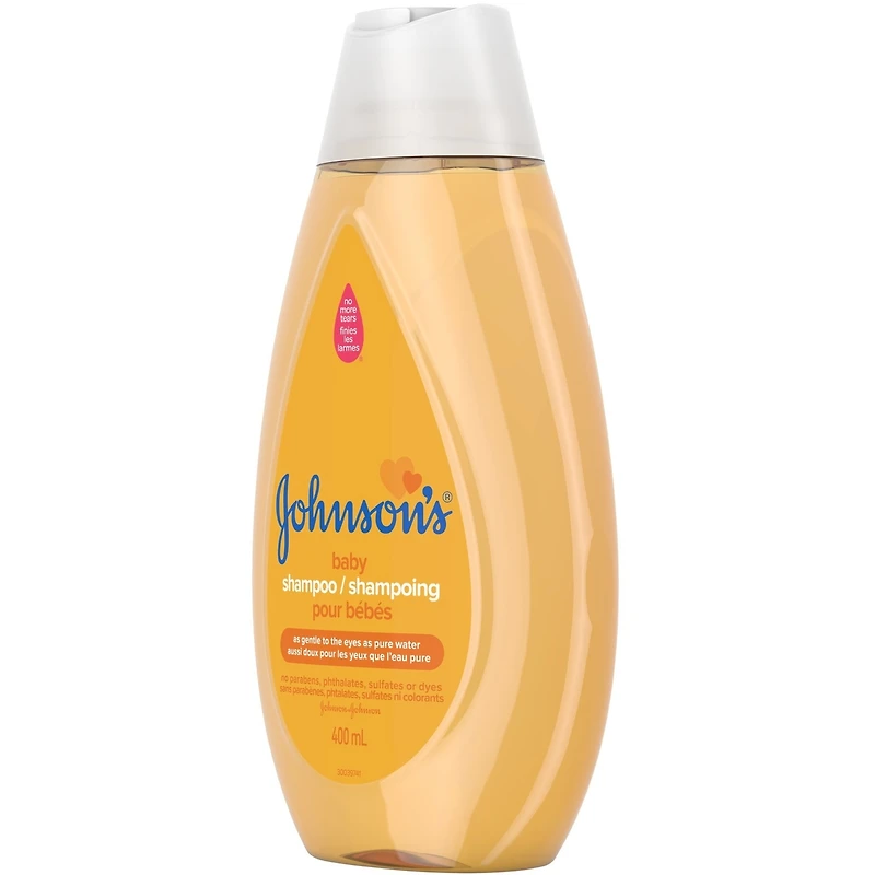 Shampoing doux et sans parabènes finies les larmes, pour bébés