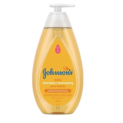 Johnson's Shampoing doux et sans parabènes finies les larmes, pour bébés  600mL