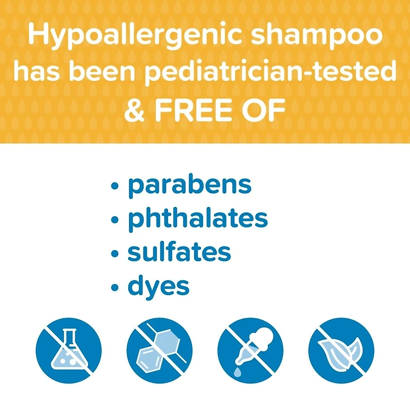 Johnson's Baby Shampoo, Paraben and Tear Free and Mild 600mL