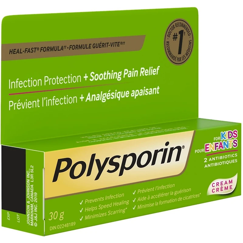 Crème antibiotique pour enfants