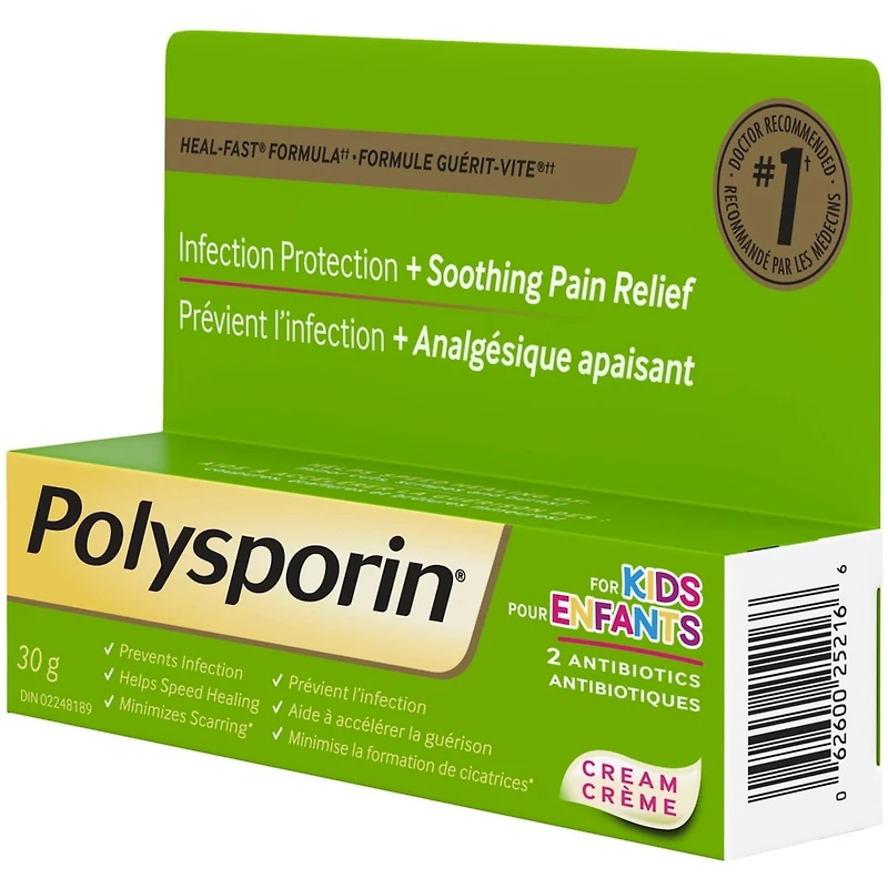 Crème antibiotique pour enfants