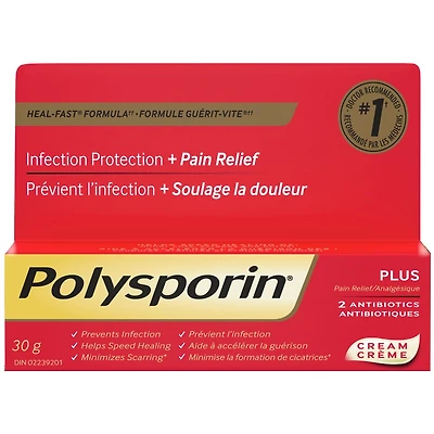 Plus Pain Relief Cream, Antibiotic Cream