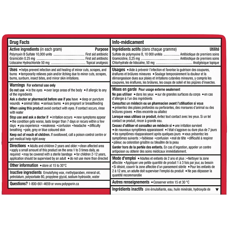 Plus Pain Relief Cream, Antibiotic Cream