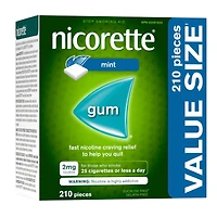 Gomme menthe Frissons extrêmes, 2 mg