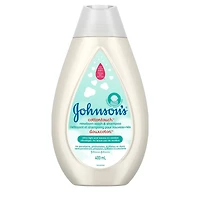 Johnson's Baby Newborn  Bath Wash and Shampoo, CottonTouch Body Wash 400mL