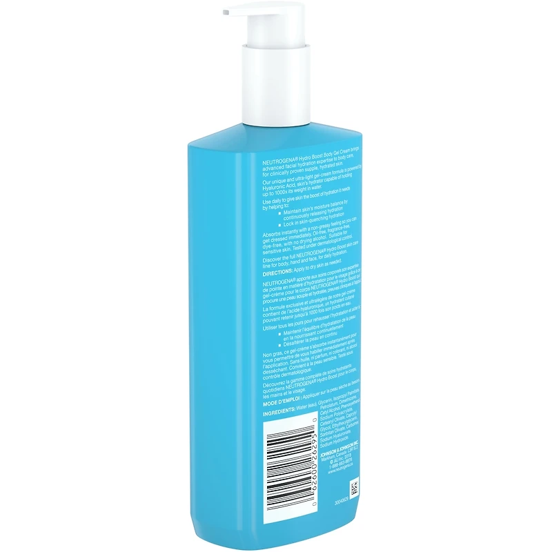 Hydro Boost Body Gel Cream Fragrance-Free