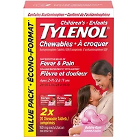 Childrens Medicine, Fever Pain, Chewables