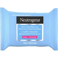 All-in-One Makeup Removing Cleansing Wipe, Waterproof Mascara Removal, Plant Based Biodegradable Wipes