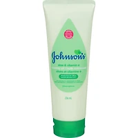 Johnson's Huile crémeuse pour bébés, avec aloès et vitamine e  236mL
