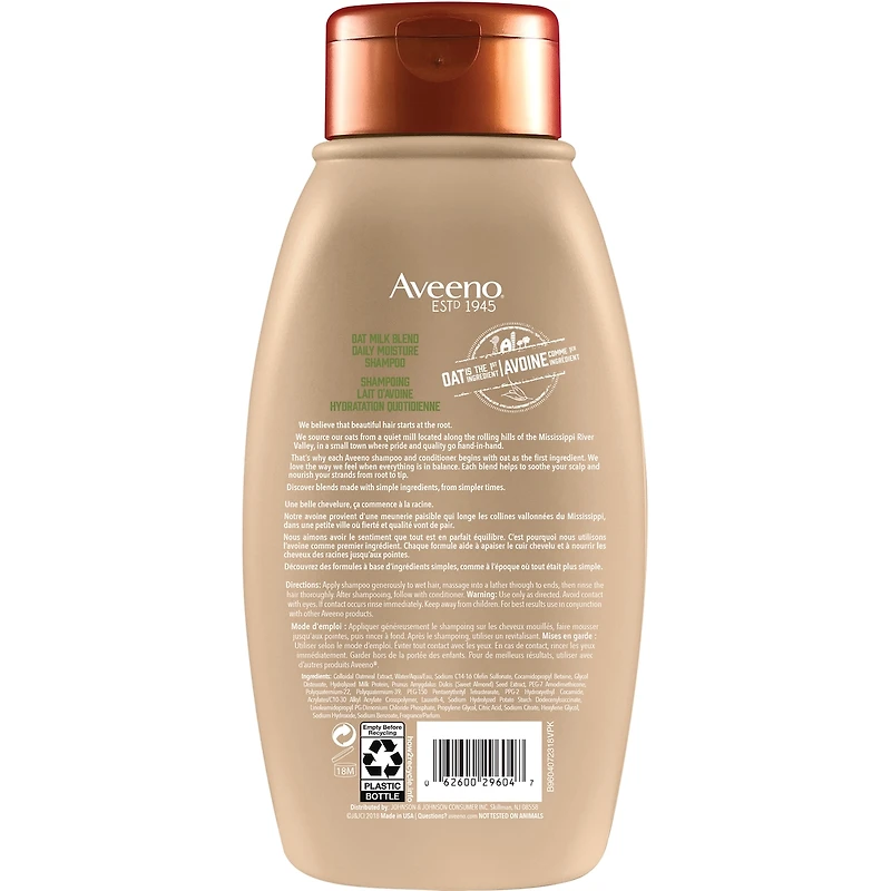 Oat Milk Blend Moisturizing Shampoo for Dry Hair