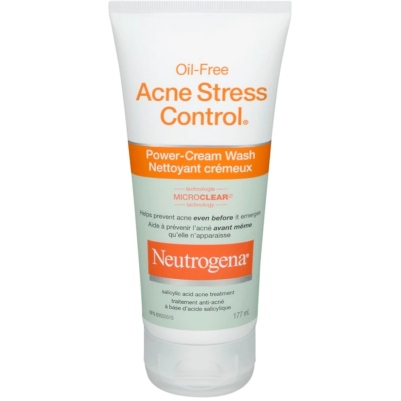Nettoyant crémeux OIL-FREE ACNE STRESS CONTROL®