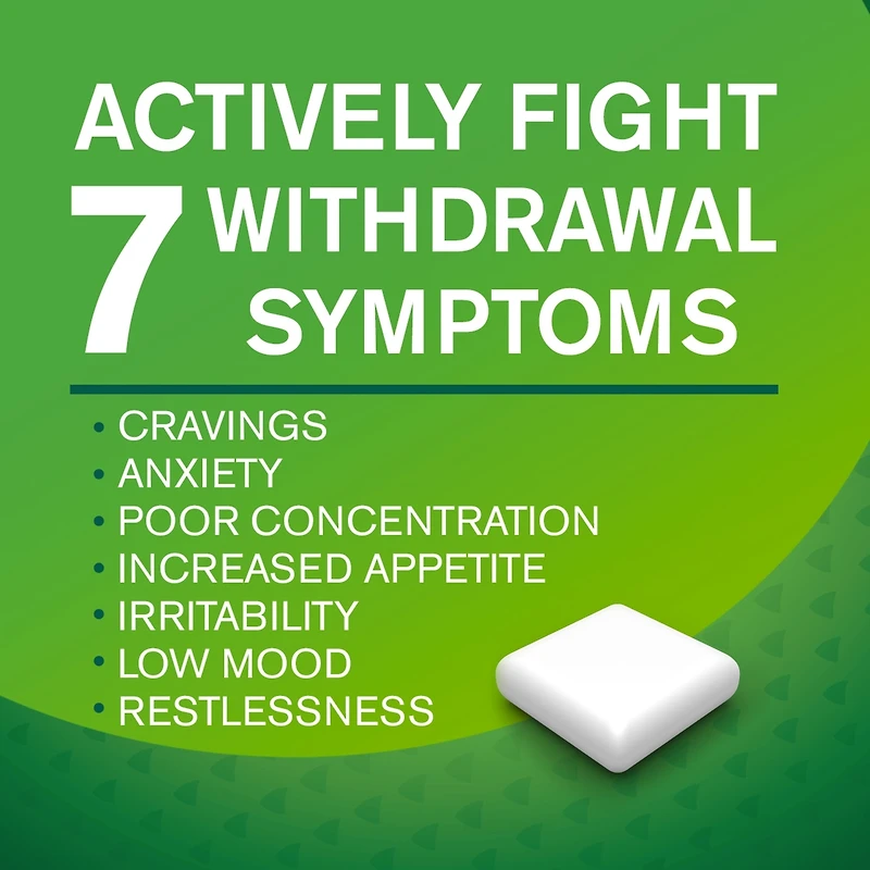 Gomme à mg de nicotine