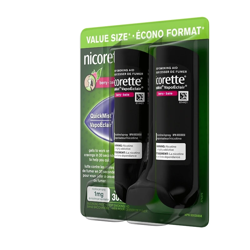 Nicotine Quickmist Spray Berry
