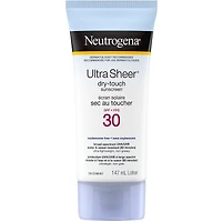 Lotion écran solaire  Ultra Sheer Sec au toucher avec FPS 30