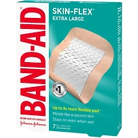 Band-Aid Pansements Flexi-contour, très grands,  7 ea
