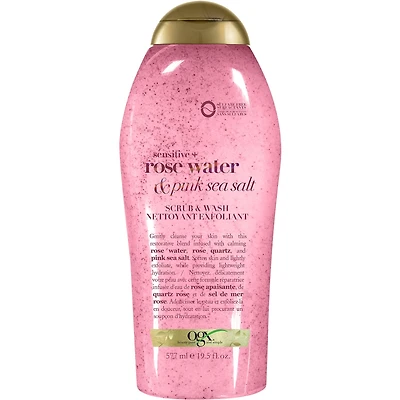 OGX Pink Sea Salt & Rosewater Gentle Soothing Body Scrub