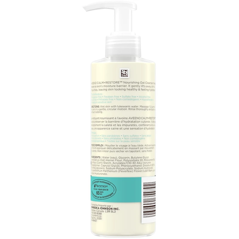 Calm + Restore Nourishing Oat Cleanser for Sensitive Skin