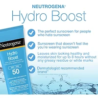Lotion écran solaire hydro-gel  Hydro Boost FPS 50