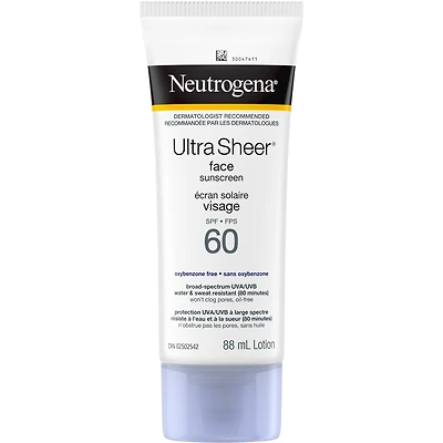 Ultra Sheer Face Sunscreen SPF 60