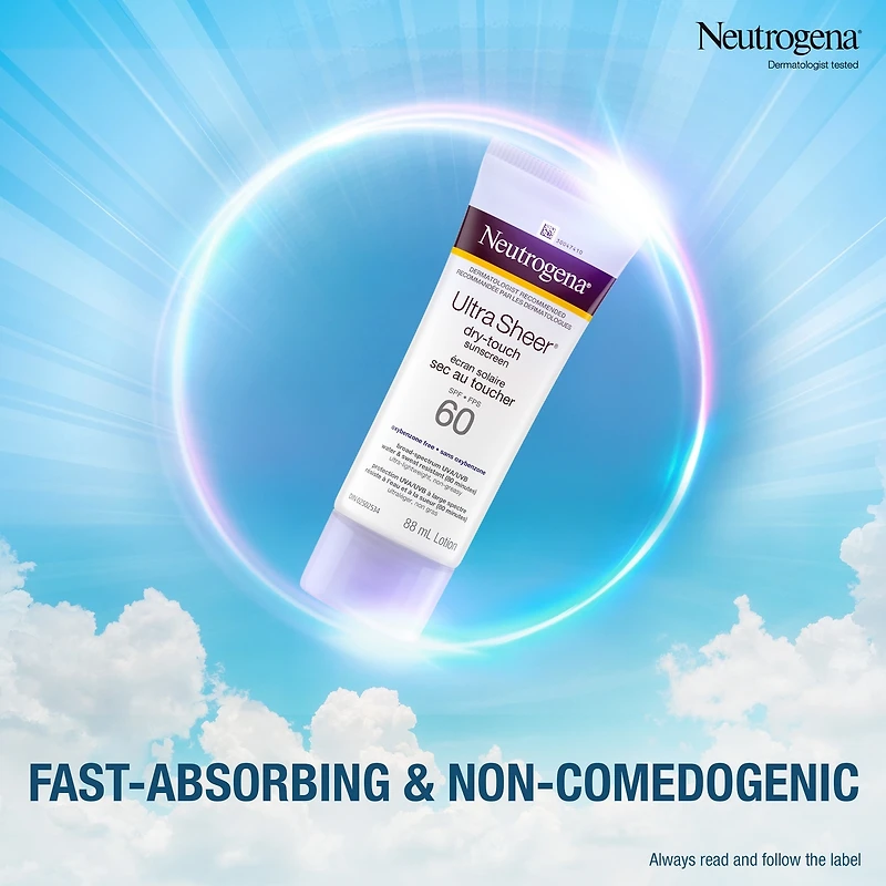 Neutrogena Ultra Sheer Écran solaire Sec au toucher FPS 60
