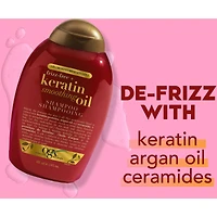Shampooing Frizz-Free + Keratin Smoothing Oil