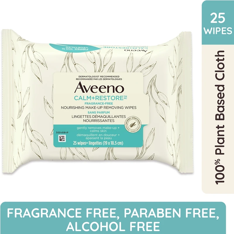Calm + Restore Nourishing Make-Up Removing Wipes