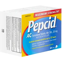 AC Concentration Maximale qui Agit Toute La Journée Contre L'indigestion Acide, 80 ea