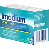 IMODIUM LIQUI-GELS 12 gélules