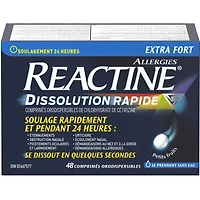 Reactine Rapid Dissolve Allergy Relief, Extra Strength, 48 Tablets