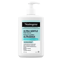 Daily Foaming Facial Cleanser, Makeup Remover Face Wash, Ultra Gentle