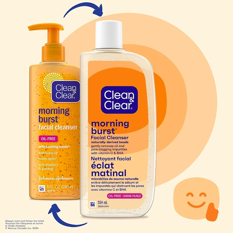 Nettoyant facial revigorant Morning Burst