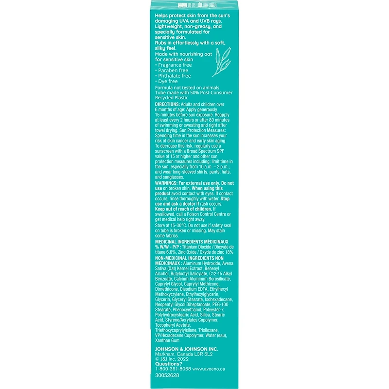 Écran solaire minéral Visage  Protect + Soothe, FPS 30