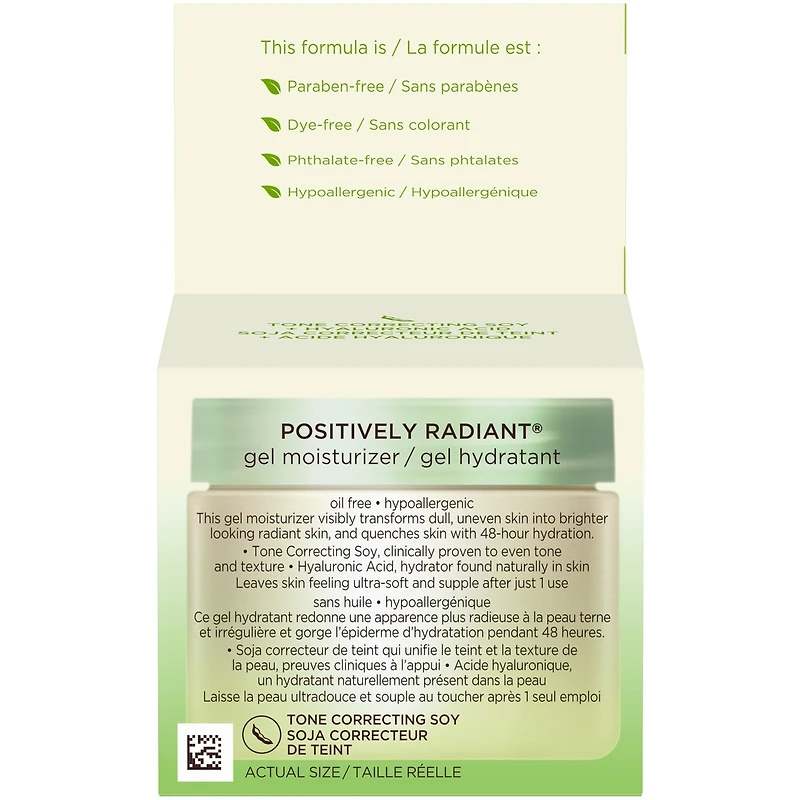 Gel hydratant pour le visage Positively Radiant