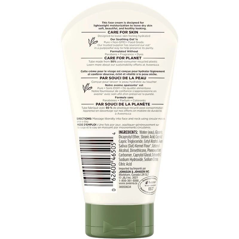 Crème pour le visage Hydratation quotidienne