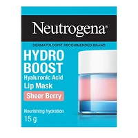 Hydro Boost Hyaluronic Acid Lip Mask, Sheer Berry