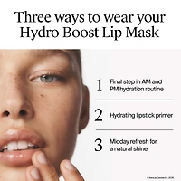 Masque pour les lèvres Hydro Boost à l’acide hyaluronique, Sheer Berry