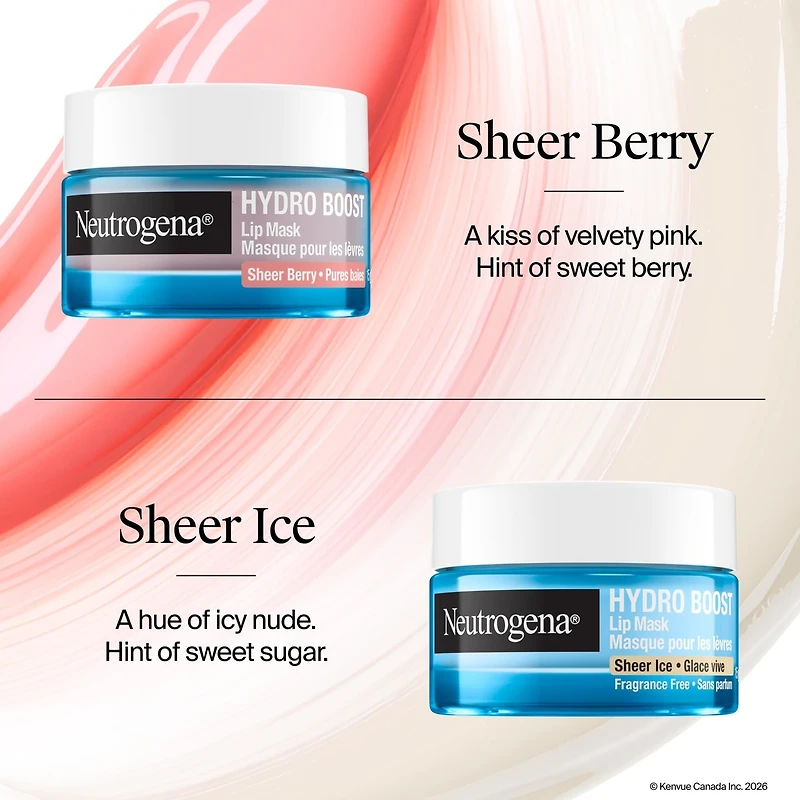 Hydro Boost Hyaluronic Acid Lip Mask, Sheer Berry