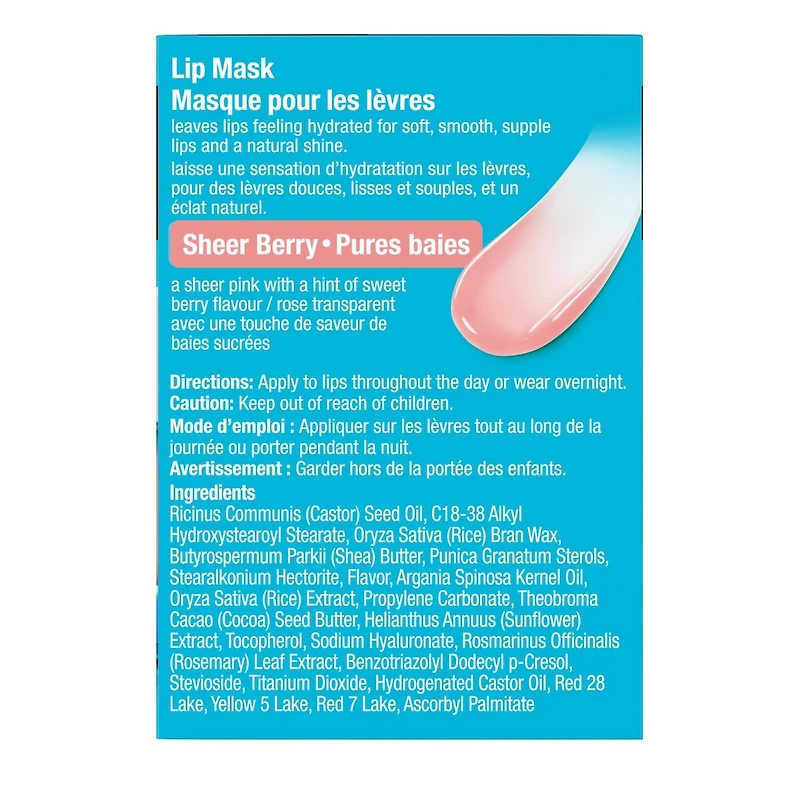 Hydro Boost Hyaluronic Acid Lip Mask, Sheer Berry