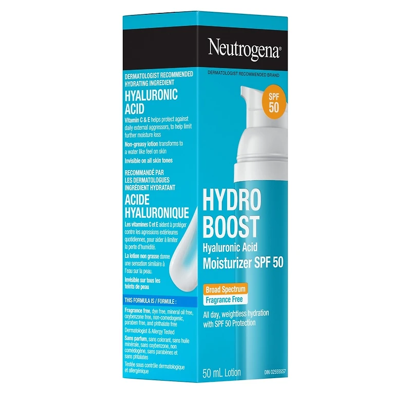 Hydro Boost Hyaluronic Acid Moisturizer SPF 50