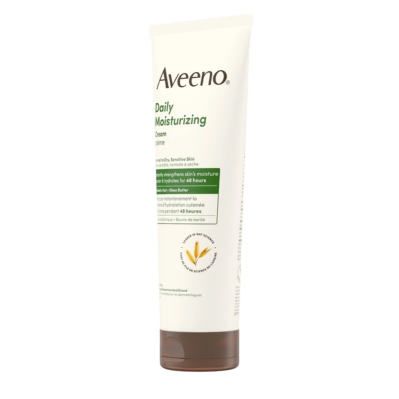 Daily Moisturizing Cream for Normal to Dry, Sensitive Skin, Fragrance Free