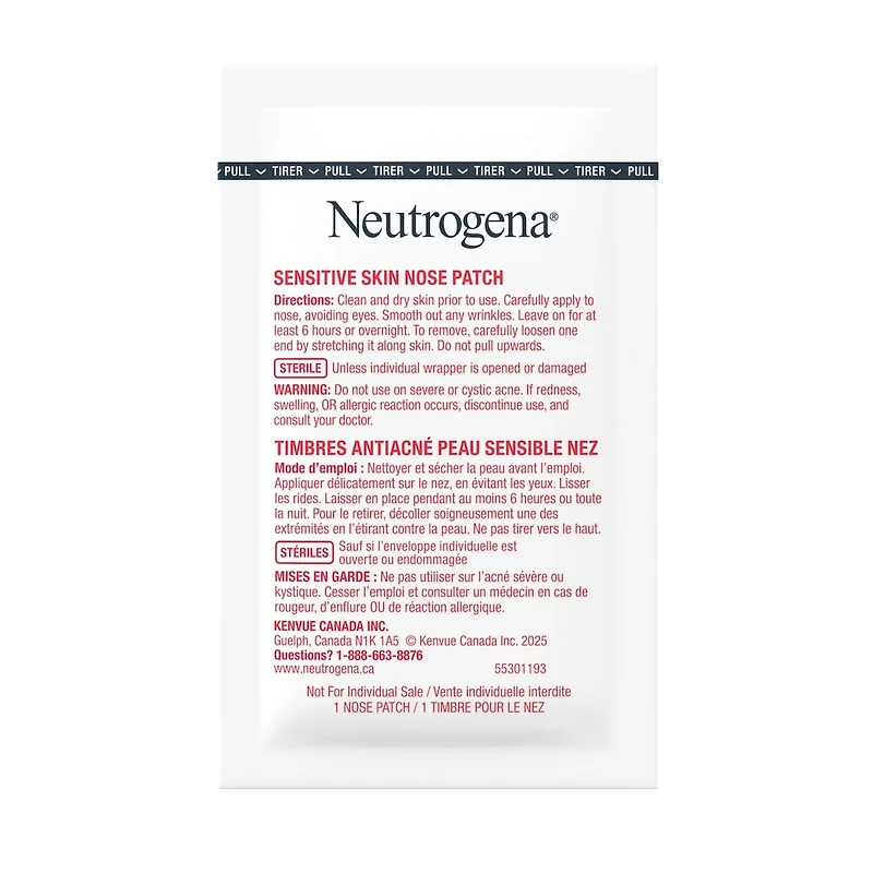 Sensitive Skin Hydrocolloid Blemish Nose Patches