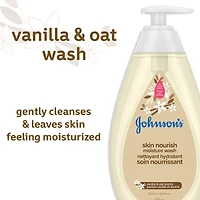 Skin Nourish Moisture Vanilla & Oat Body Wash for Sensitive Skin