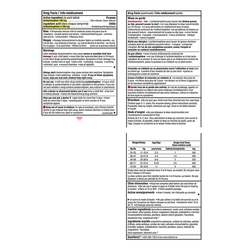 Children's Dye-Free Chewables Fever & Pain, Natural Berry